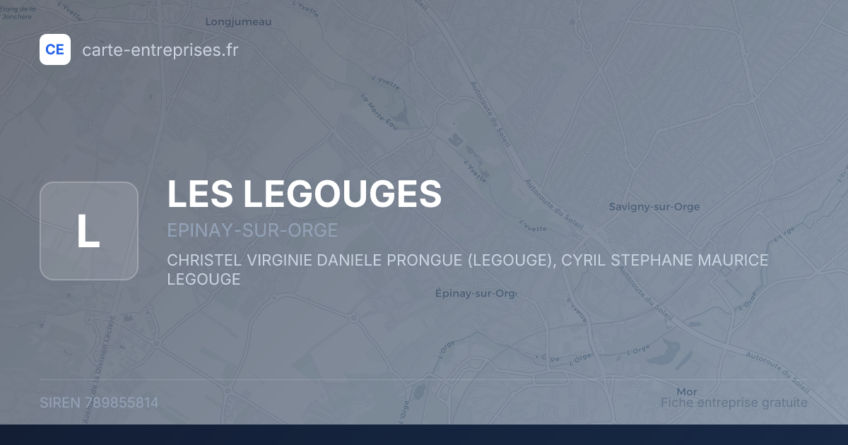 LES LEGOUGES — 789855814 — fiche entreprise