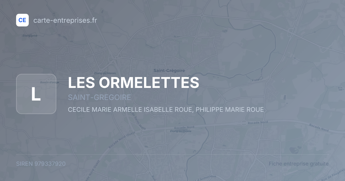 LES ORMELETTES — 979337920 — fiche entreprise