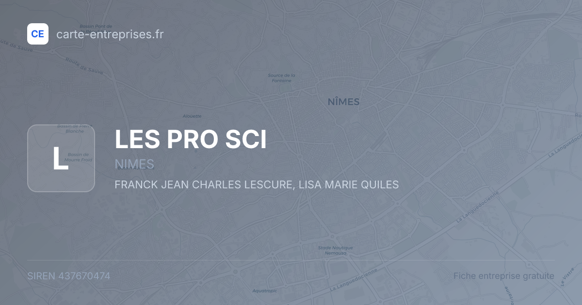 LES PRO SCI — 437670474 — fiche entreprise