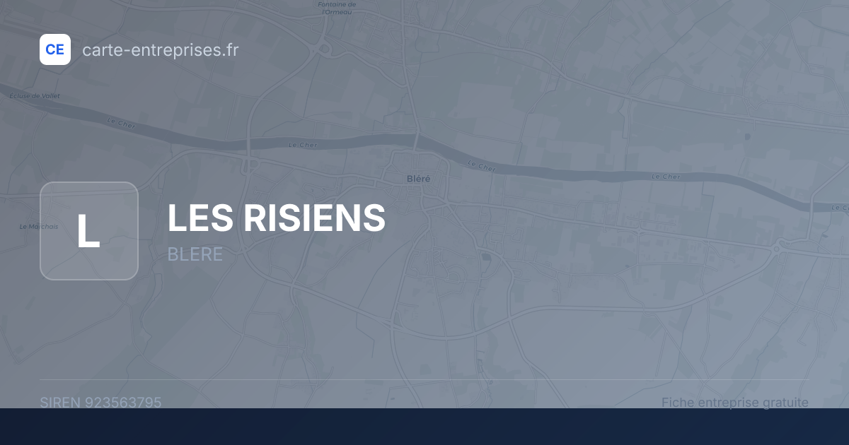 LES RISIENS — 923563795 — fiche entreprise