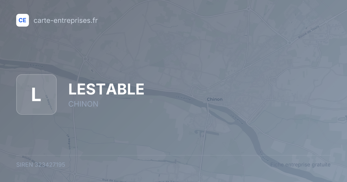 LESTABLE — 323427195 — fiche entreprise