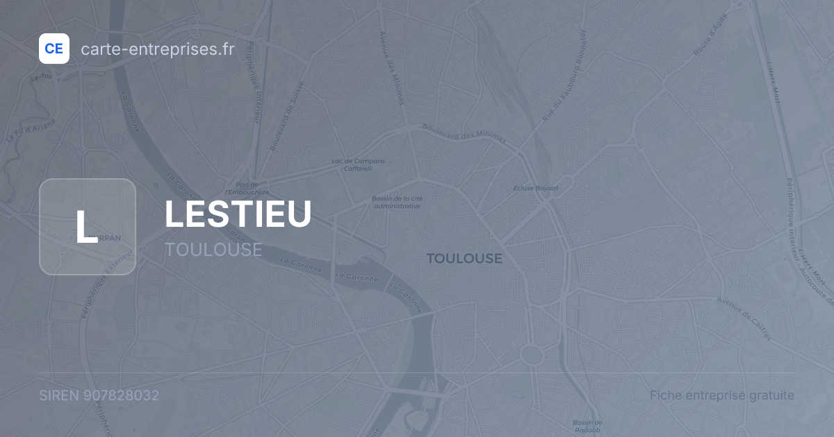 LESTIEU — 907828032 — fiche entreprise