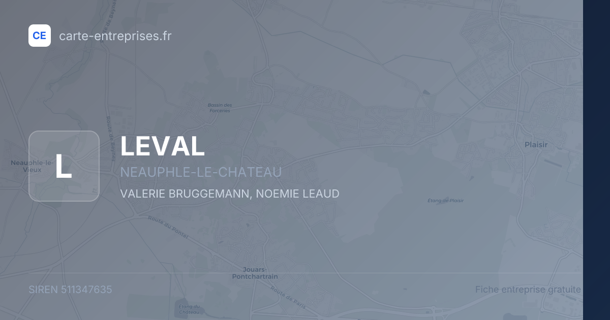 LEVAL — 511347635 — fiche entreprise