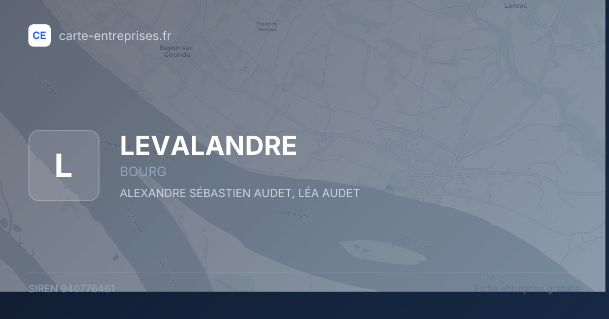 LEVALANDRE — 940776461 — fiche entreprise