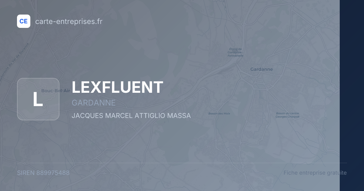 LEXFLUENT — 889975488 — fiche entreprise