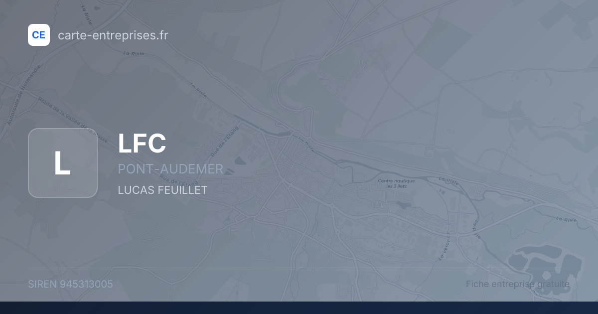 LFC — 945313005 — fiche entreprise