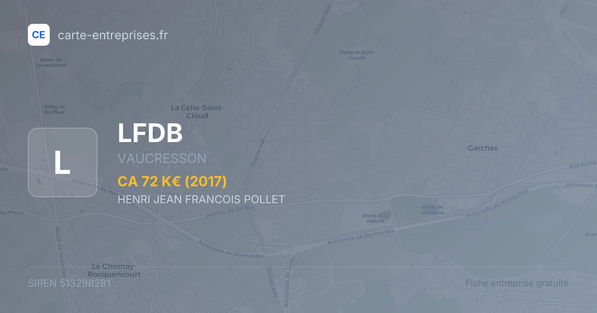 LFDB — 513298281 — fiche entreprise