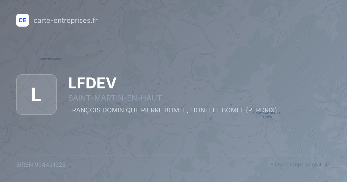 LFDEV — 994431328 — fiche entreprise