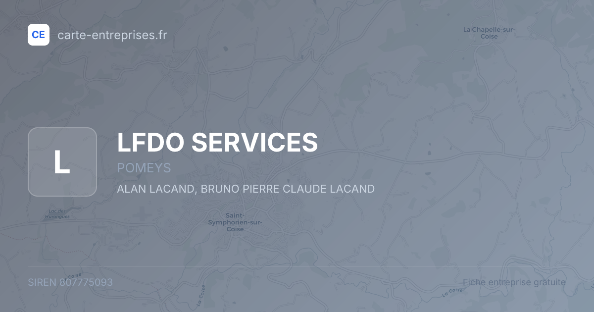 LFDO SERVICES — 807775093 — fiche entreprise