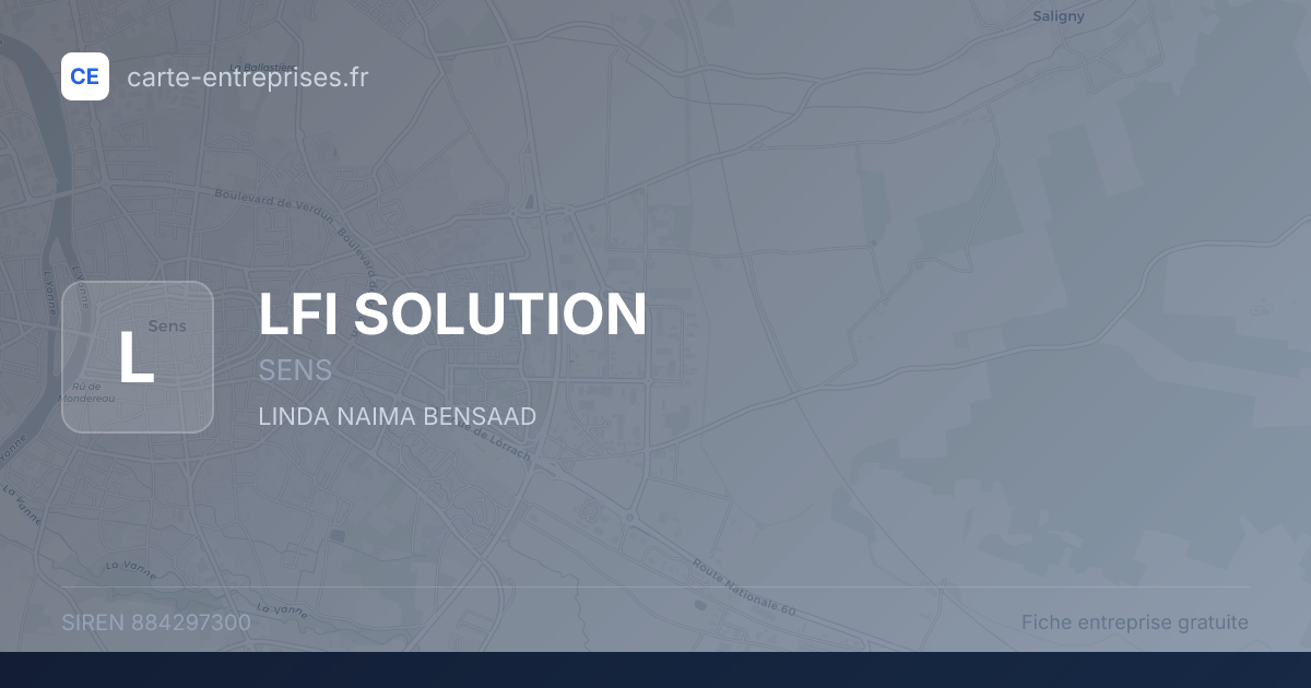 LFI SOLUTION — 884297300 — fiche entreprise