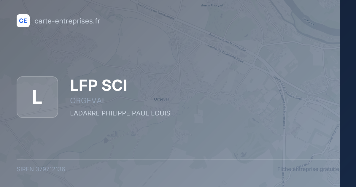 LFP SCI — 379712136 — fiche entreprise