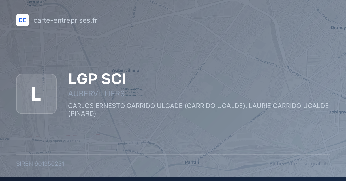 LGP SCI — 901350231 — fiche entreprise