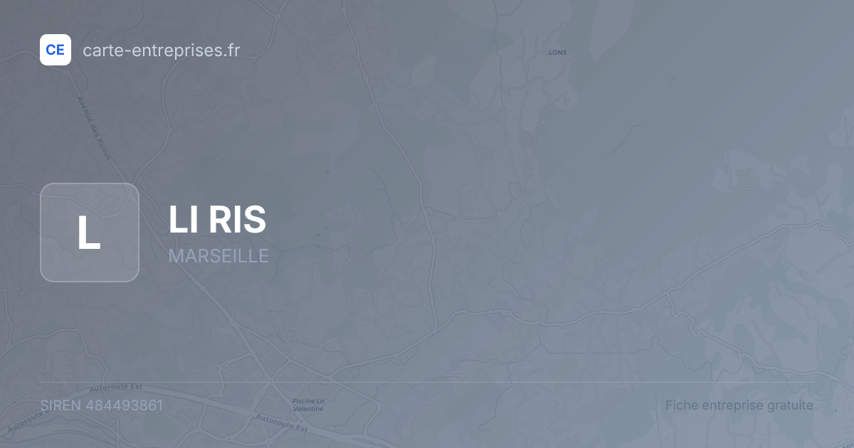 LI RIS — 484493861 — fiche entreprise