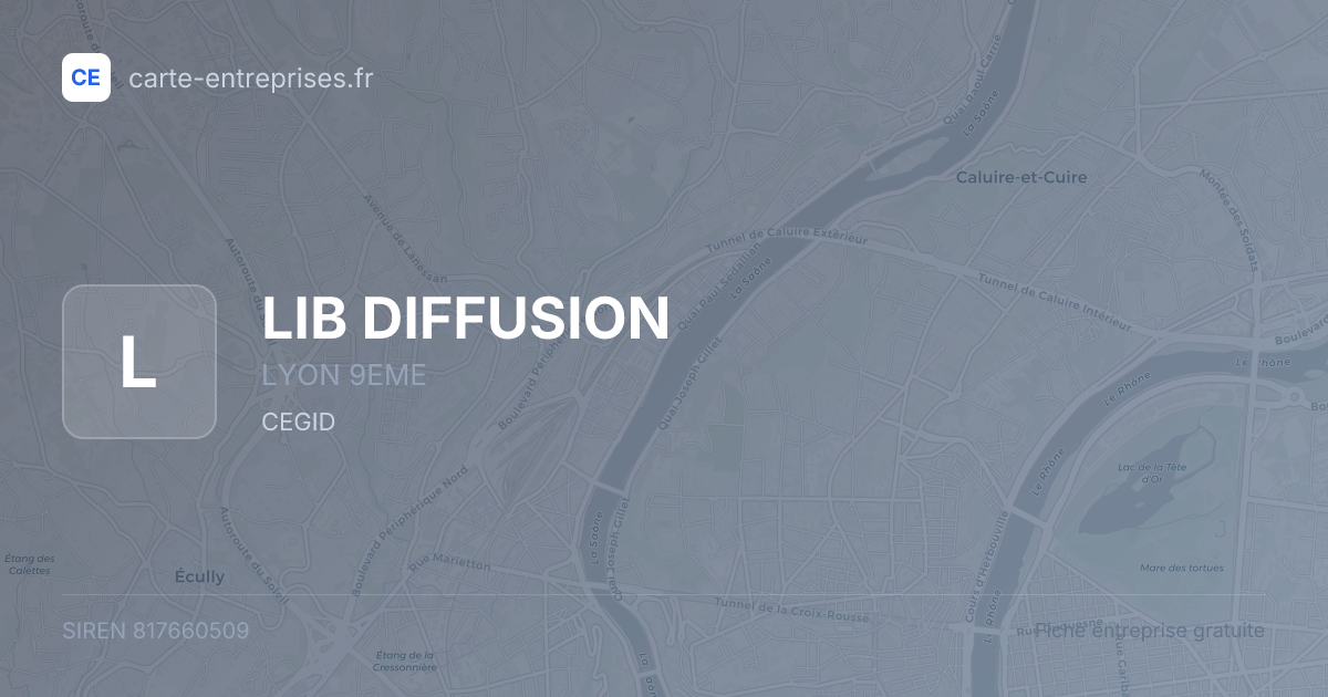 LIB DIFFUSION — 817660509 — fiche entreprise