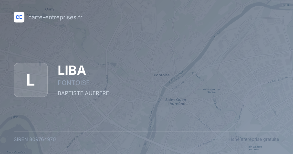 LIBA — 809764970 — fiche entreprise