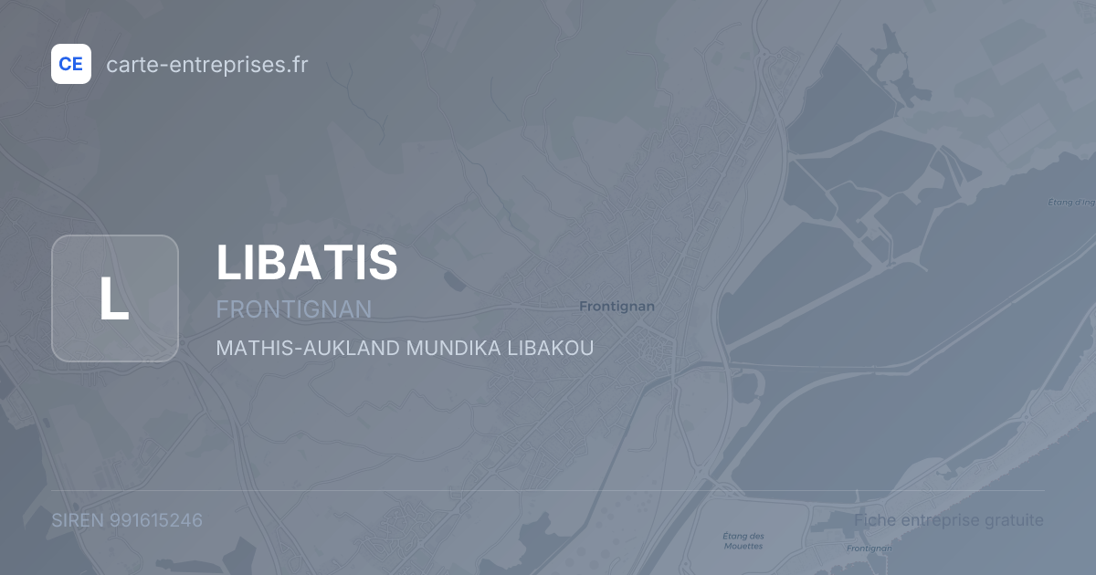 LIBATIS — 991615246 — fiche entreprise