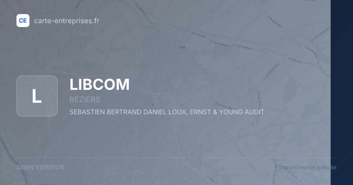 LIBCOM — 812691178 — fiche entreprise