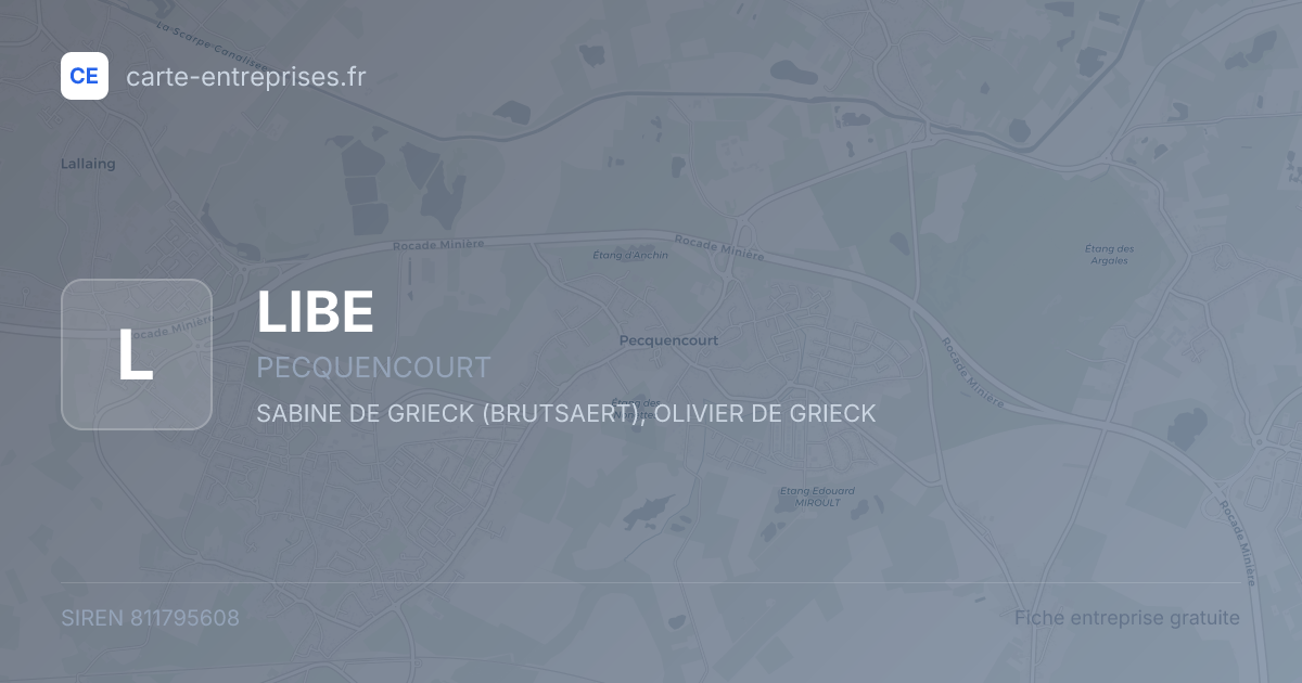 LIBE — 811795608 — fiche entreprise