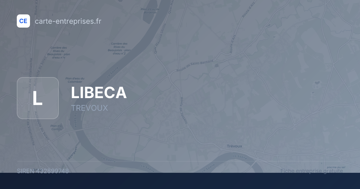 LIBECA — 432899748 — fiche entreprise
