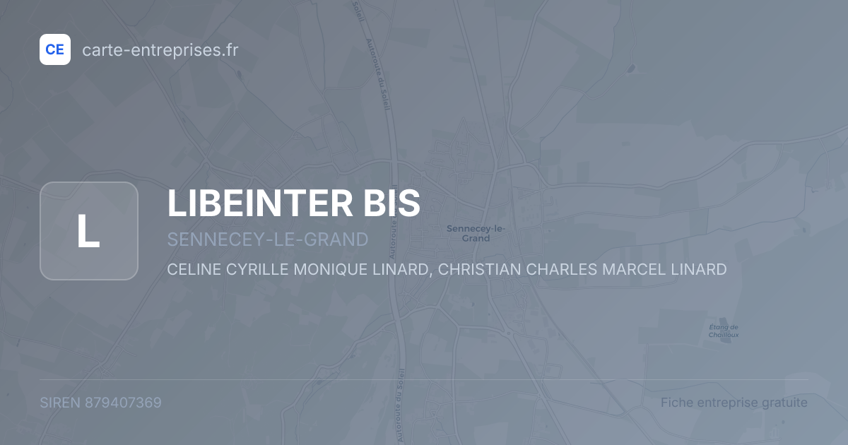 LIBEINTER BIS — 879407369 — fiche entreprise