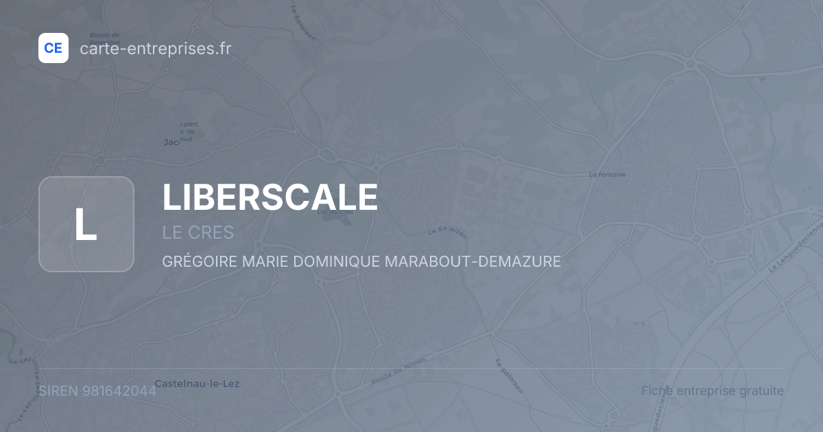 LIBERSCALE — 981642044 — fiche entreprise