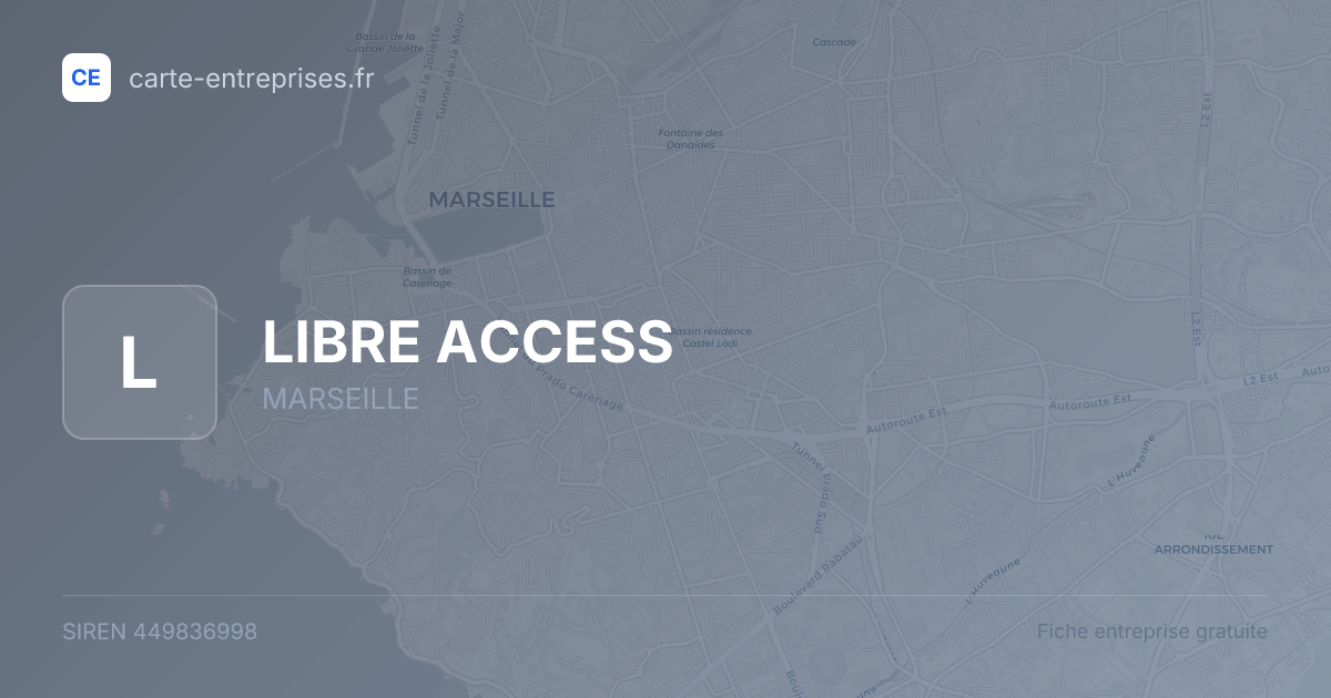 LIBRE ACCESS — 449836998 — fiche entreprise