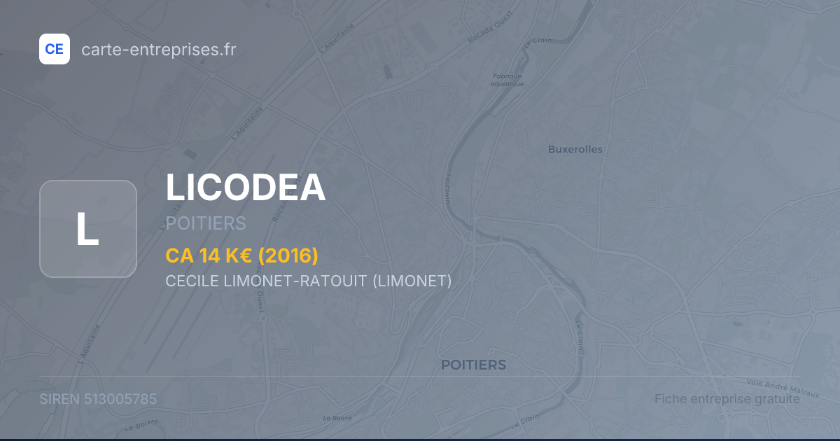 LICODEA — 513005785 — fiche entreprise