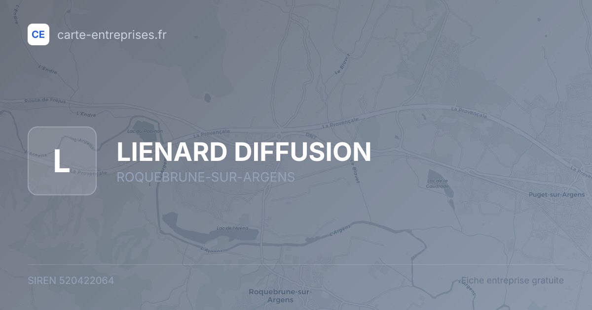 LIENARD DIFFUSION — 520422064 — fiche entreprise
