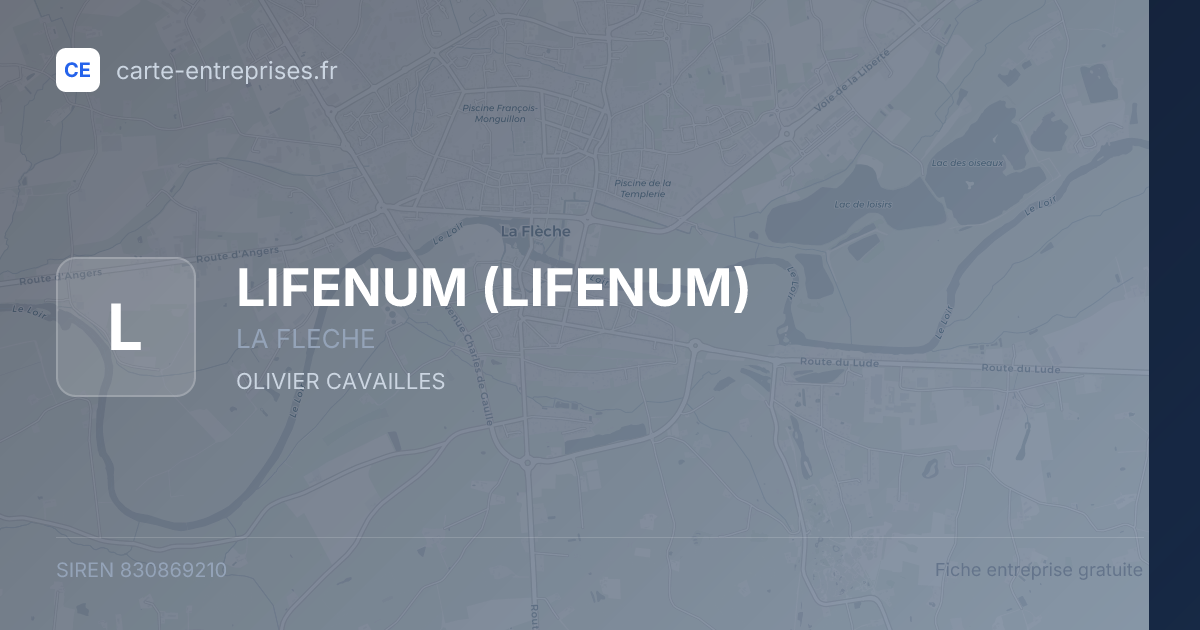 LIFENUM — 830869210 — fiche entreprise