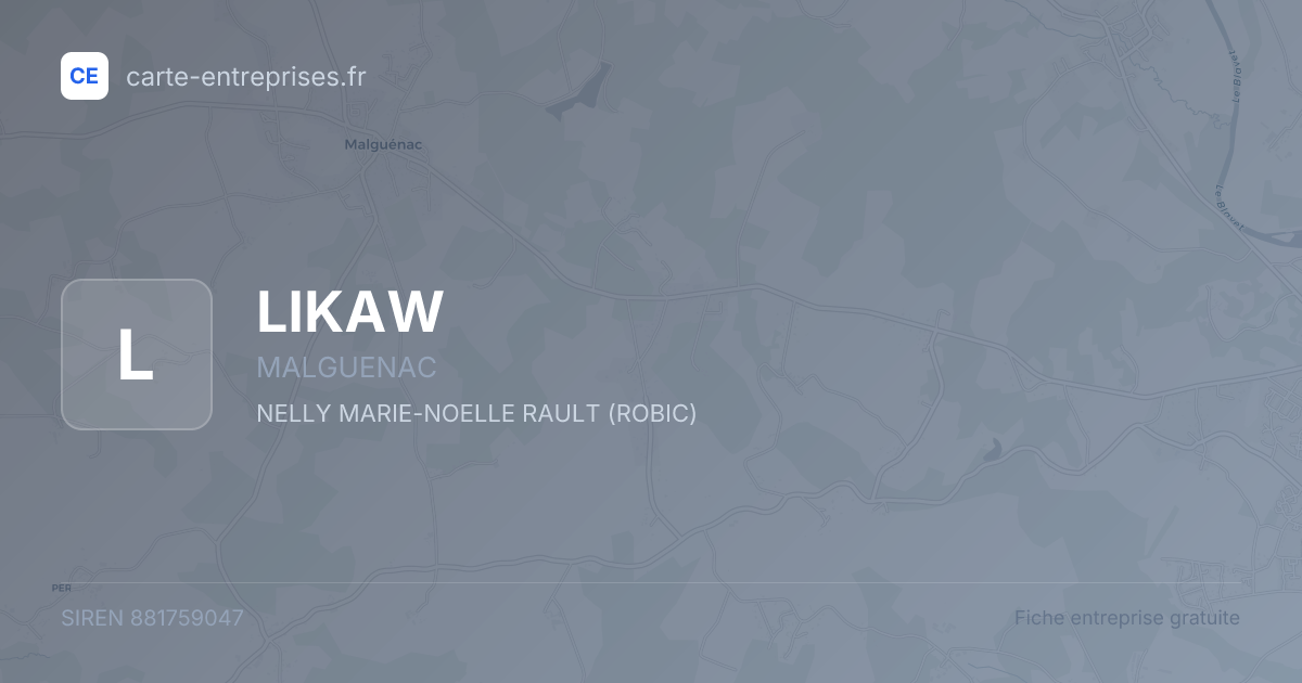 LIKAW — 881759047 — fiche entreprise