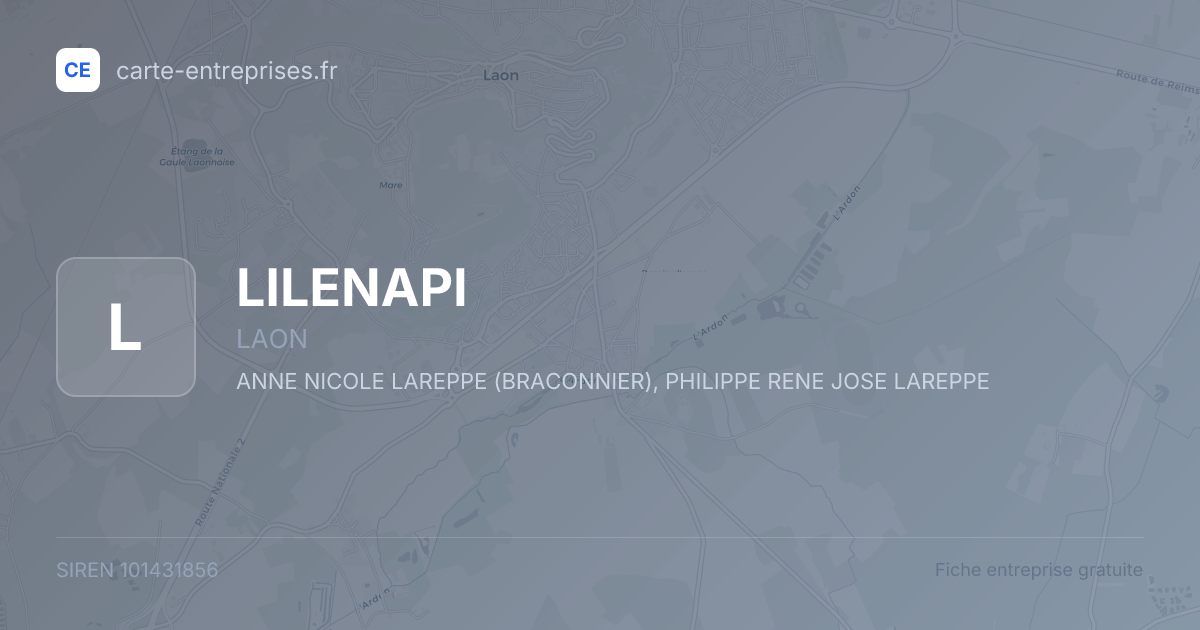 LILENAPI — 101431856 — fiche entreprise