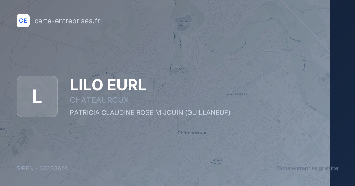 LILO EURL — 433233640 — fiche entreprise