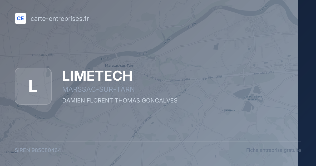 LIMETECH — 985080464 — fiche entreprise