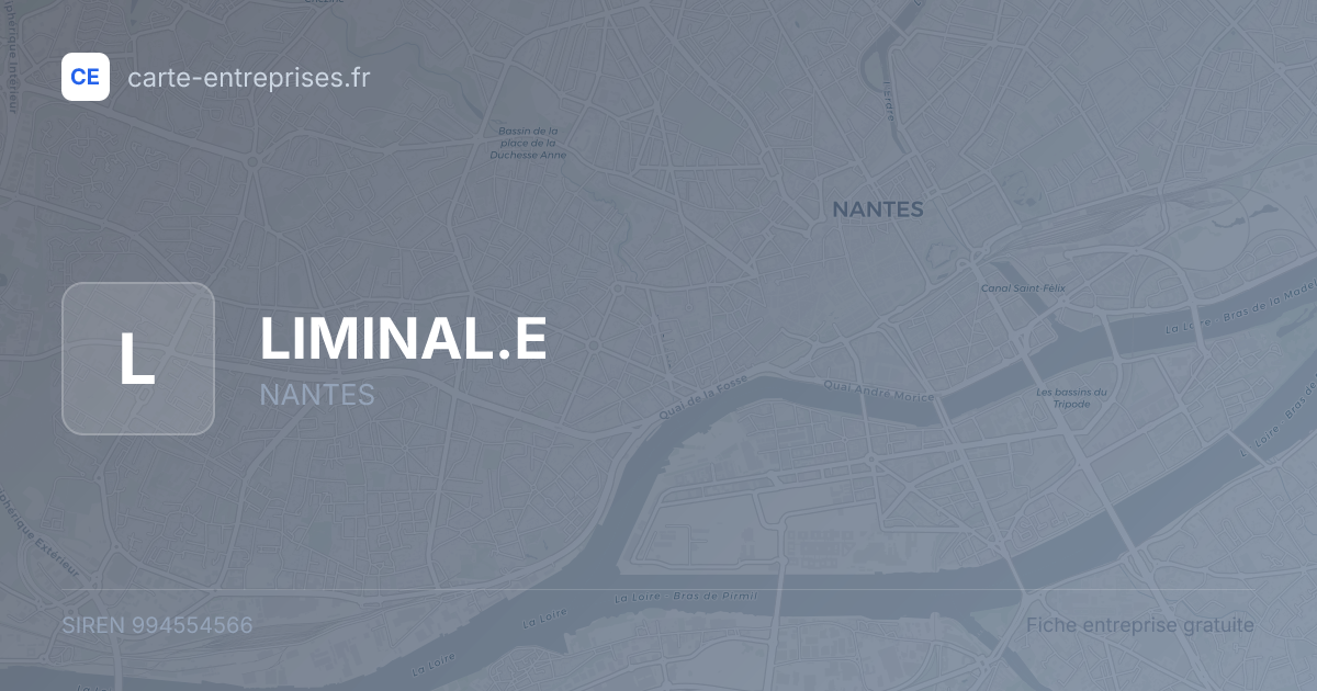 LIMINAL.E — 994554566 — fiche entreprise