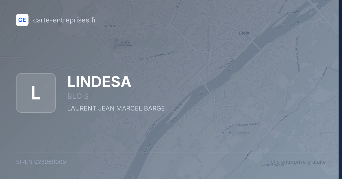 LINDESA — 928260009 — fiche entreprise