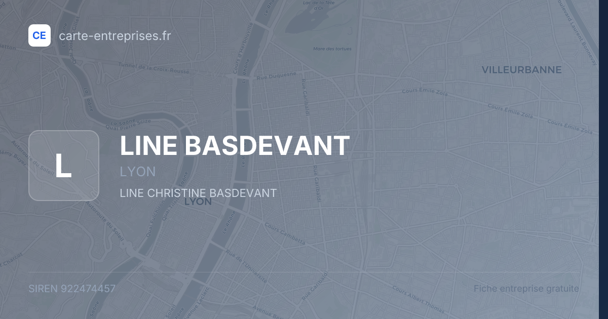 LINE BASDEVANT — 922474457 — fiche entreprise