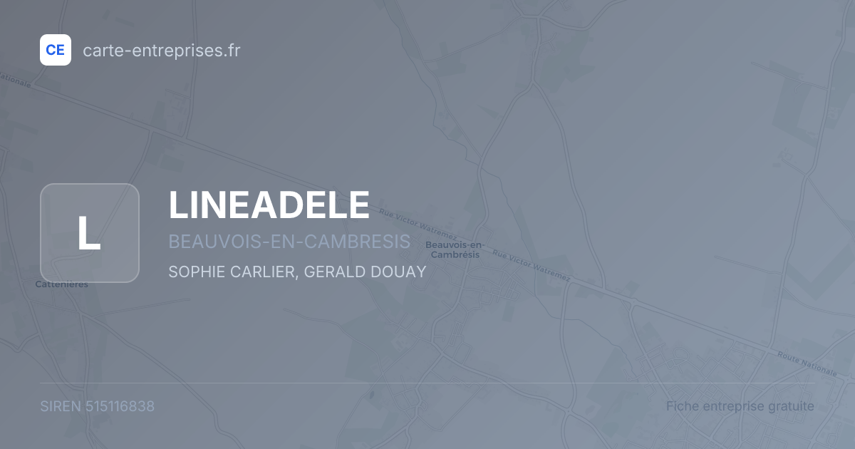 LINEADELE — 515116838 — fiche entreprise
