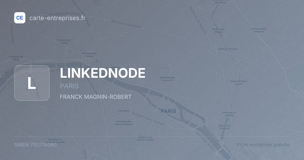 LINKEDNODE — 750714065 — fiche entreprise