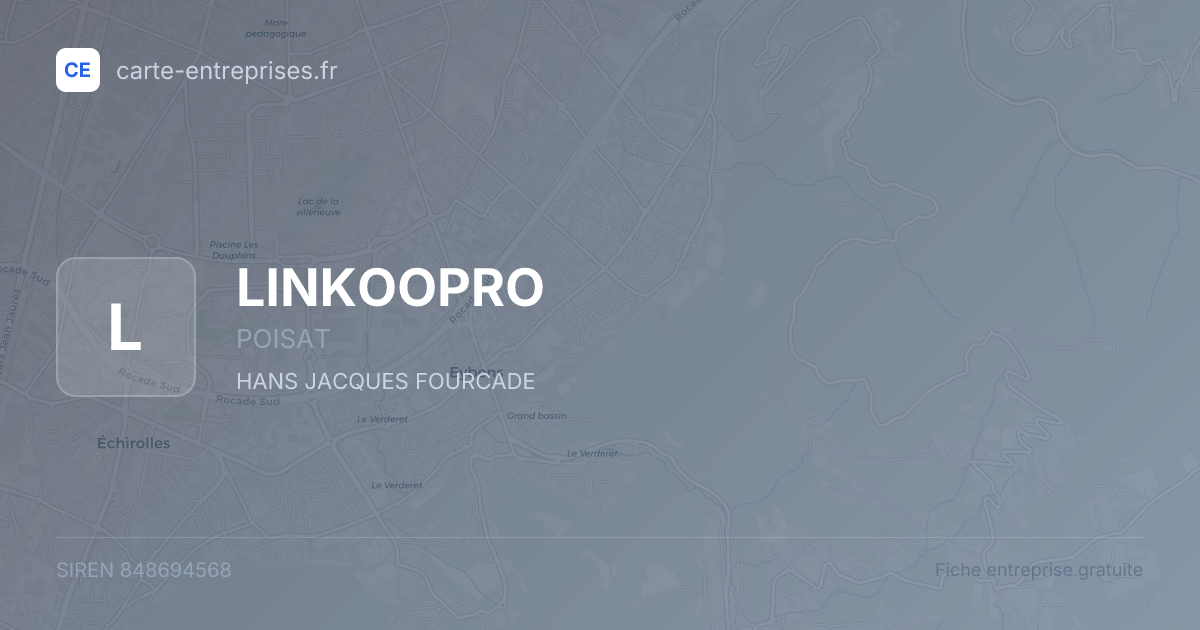 LINKOOPRO — 848694568 — fiche entreprise