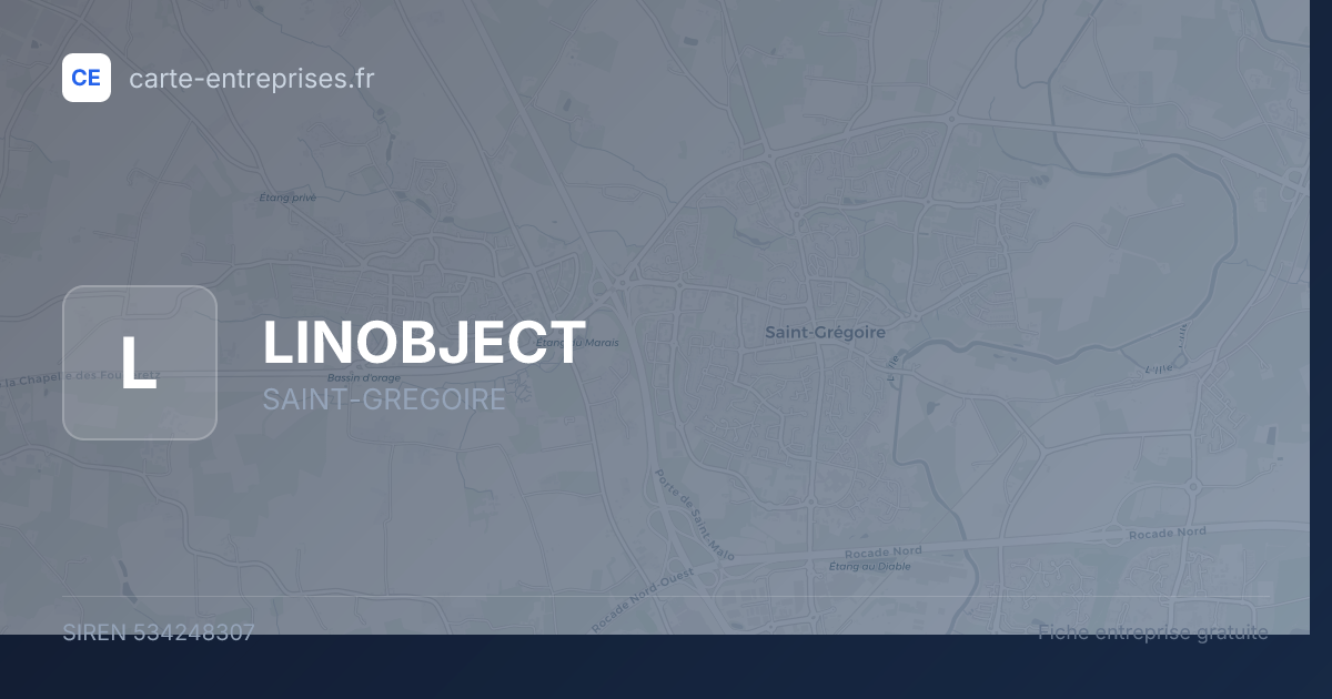 LINOBJECT — 534248307 — fiche entreprise
