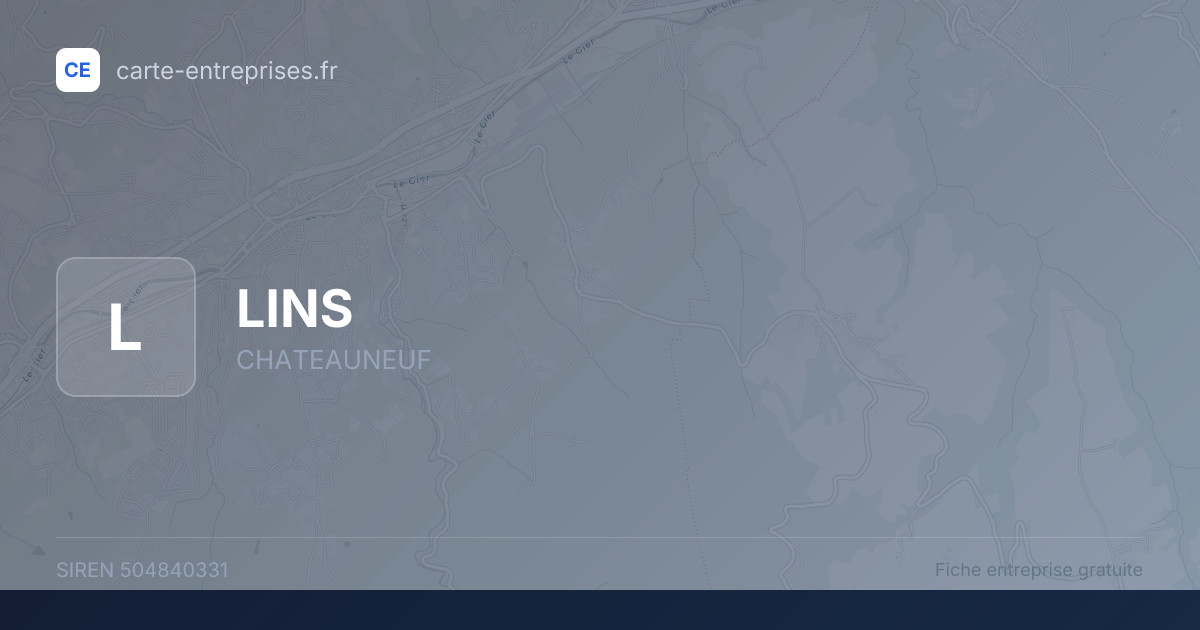 LINS — 504840331 — fiche entreprise