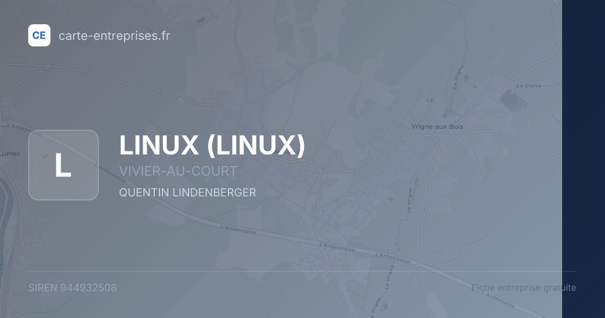 LINUX — 944932508 — fiche entreprise