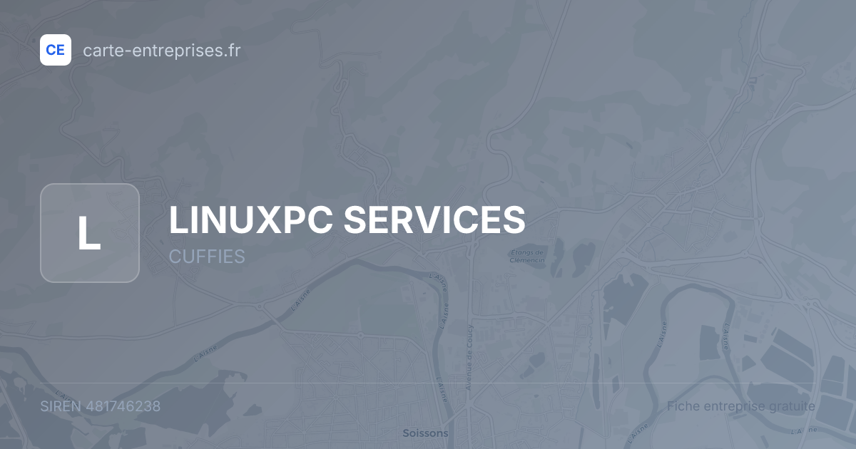 LINUXPC SERVICES — 481746238 — fiche entreprise