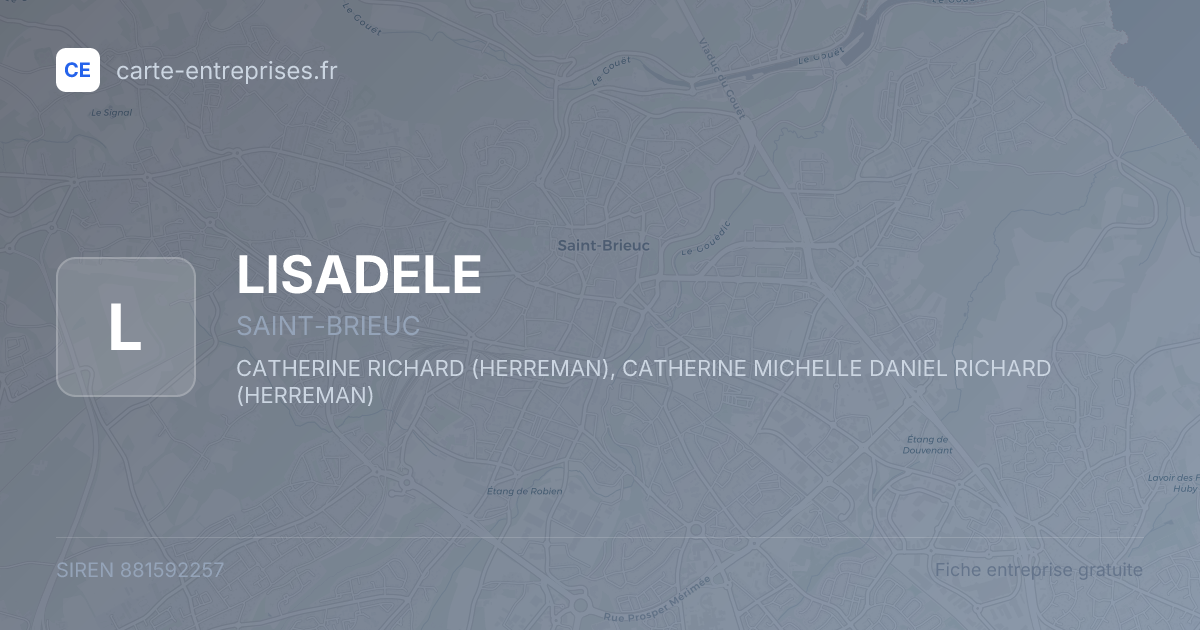 LISADELE — 881592257 — fiche entreprise