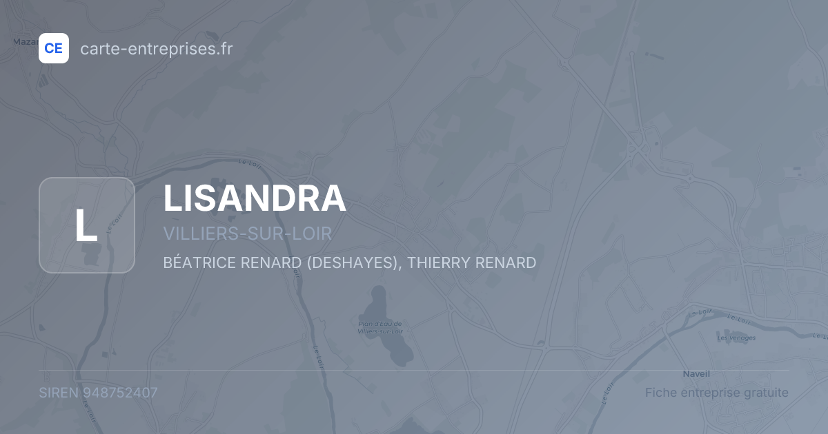 LISANDRA — 948752407 — fiche entreprise