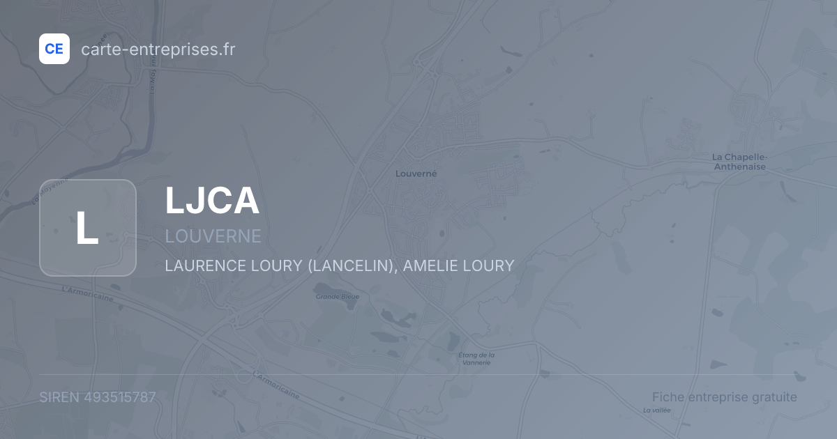 LJCA — 493515787 — fiche entreprise