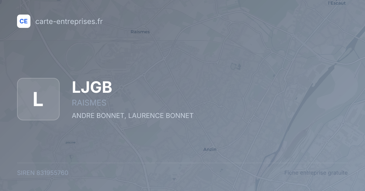 LJGB — 831955760 — fiche entreprise