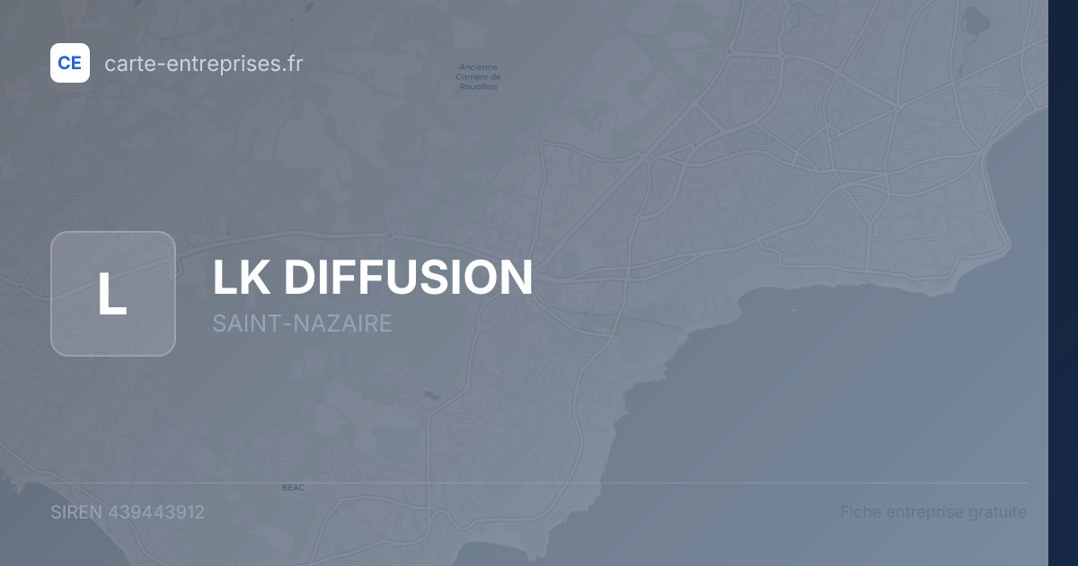 LK DIFFUSION — 439443912 — fiche entreprise