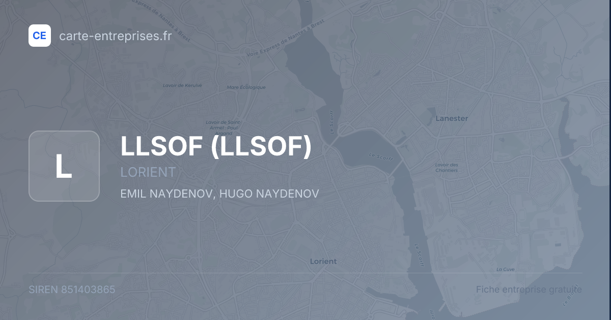 LLSOF — 851403865 — fiche entreprise