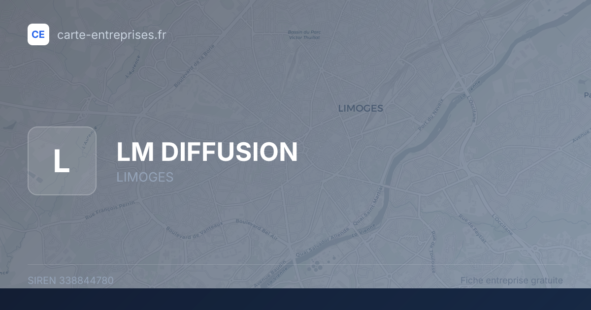 LM DIFFUSION — 338844780 — fiche entreprise